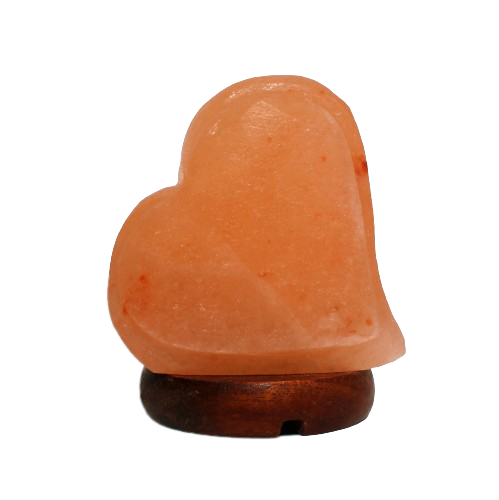 Double Heart Himalayan Salt Lamp
